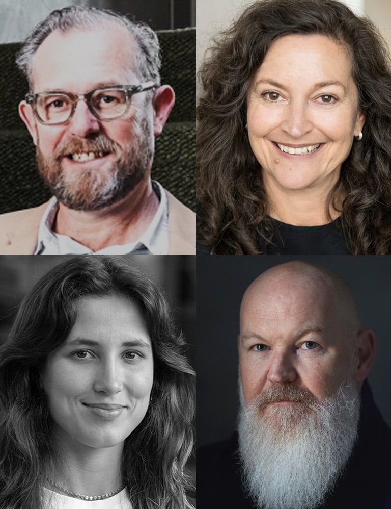 Headshots of Four leaders linking to Leaders page